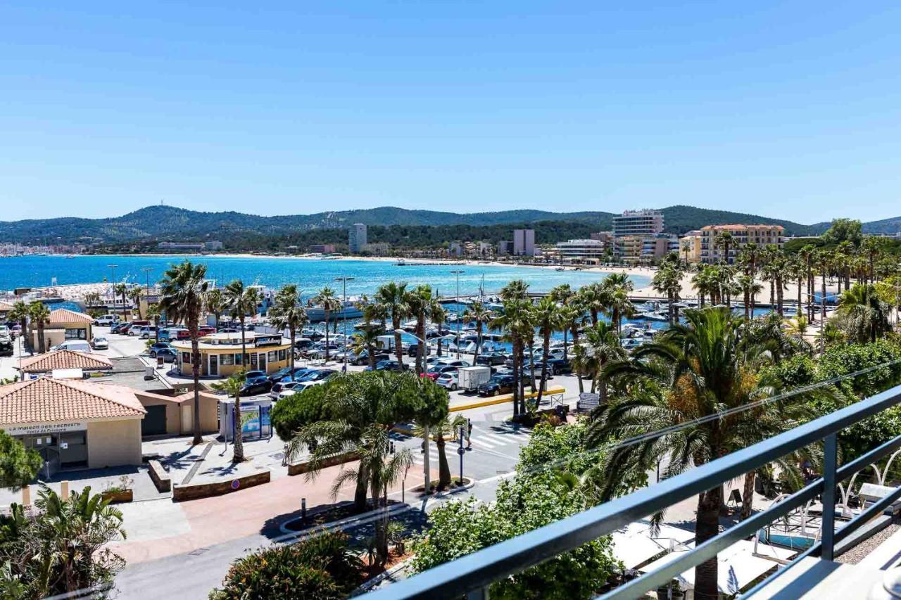Le Rabelais Hotel Le Lavandou Bagian luar foto